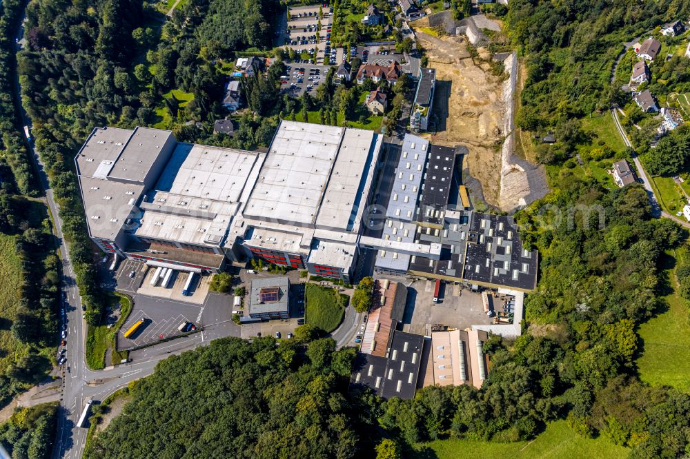 Aerial image Ennepetal - Premises of febi bilstein in the East of Ennepetal in the state of North Rhine-Westphalia