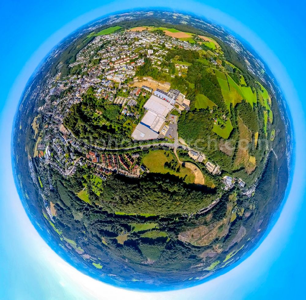 Aerial image Ennepetal - Premises of febi bilstein in the East of Ennepetal in the state of North Rhine-Westphalia