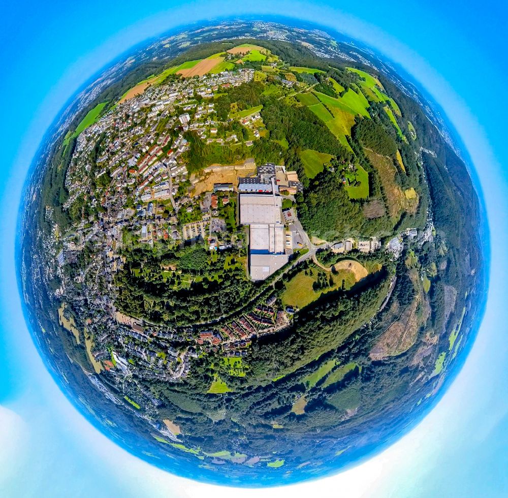 Aerial photograph Ennepetal - Premises of febi bilstein in the East of Ennepetal in the state of North Rhine-Westphalia