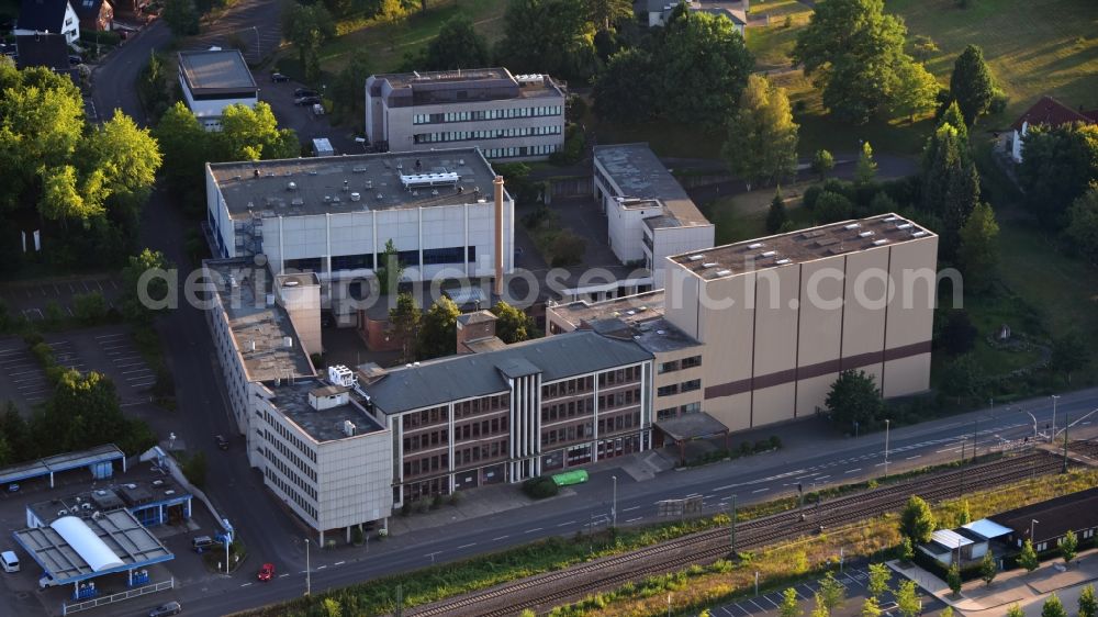 Aerial image Eitorf - Company premises of the company Krewel Meuselbach GmbH in Eitorf in the state North Rhine-Westphalia, Germany