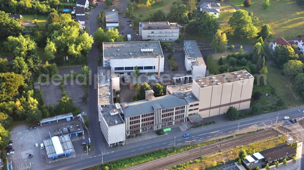 Aerial photograph Eitorf - Company premises of the company Krewel Meuselbach GmbH in Eitorf in the state North Rhine-Westphalia, Germany