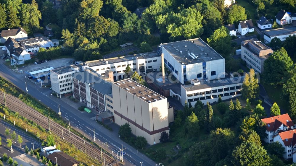 Aerial image Eitorf - Company premises of the company Krewel Meuselbach GmbH in Eitorf in the state North Rhine-Westphalia, Germany