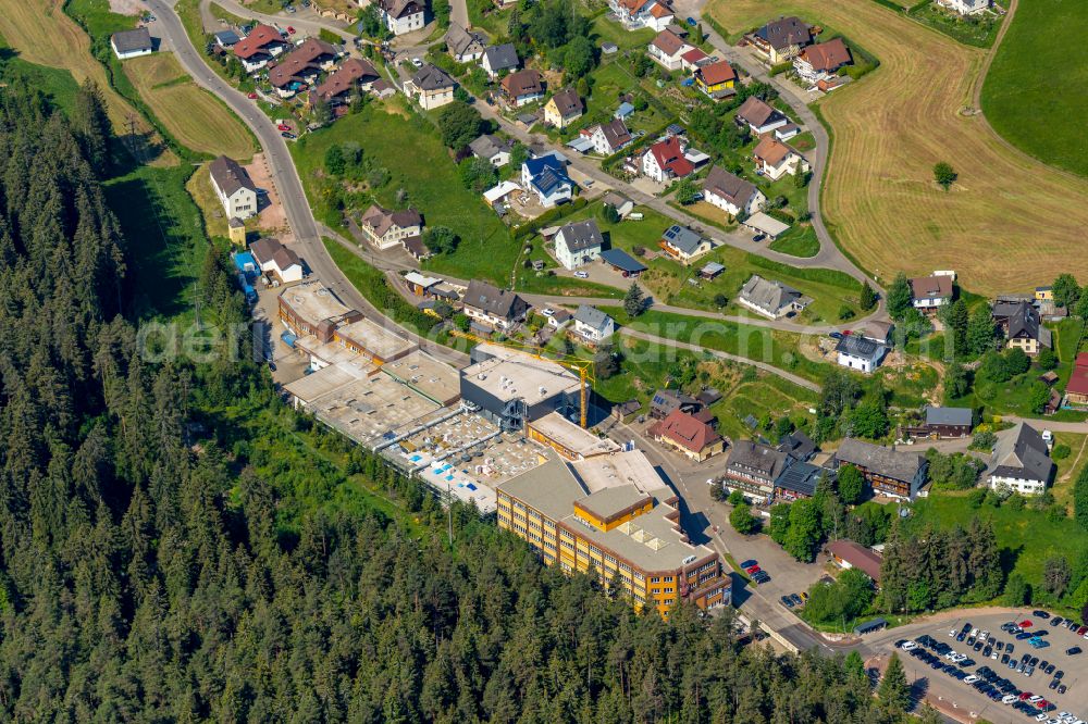 Aerial image Eisenbach (Hochschwarzwald) - Company grounds and facilities of Gleason Cutting Tools Maschinenbau in Eisenbach (Hochschwarzwald) in the state Baden-Wuerttemberg, Germany