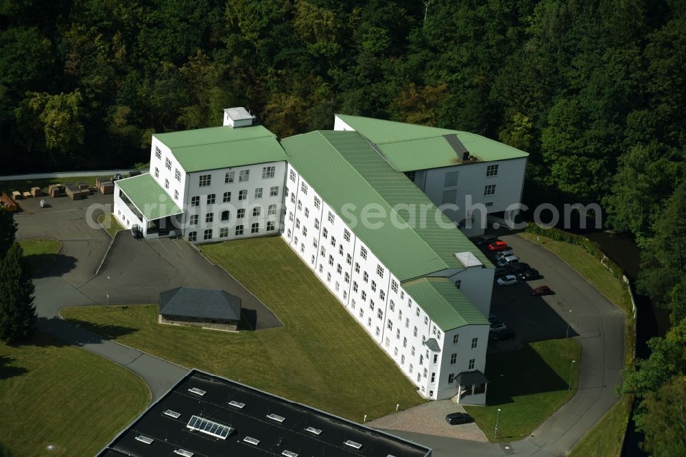 Aerial image Netzschkau - Premises and facilities of Gerlinger Industries GmbH in Netzschkau in the state of Thuringia