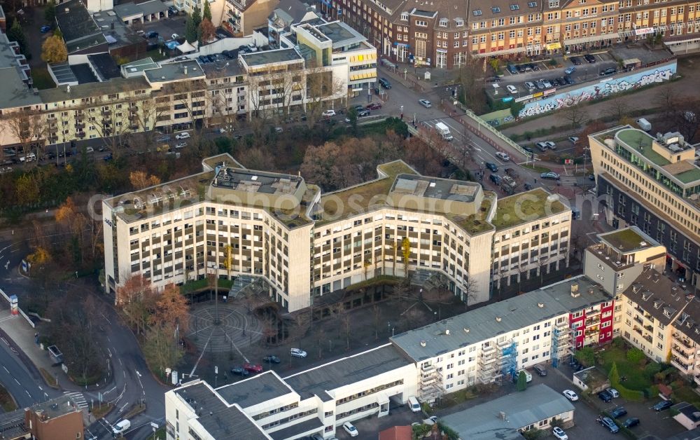 Aerial photograph Essen - Company grounds of ista Germany GmbH in Essen in the state North Rhine-Westphalia