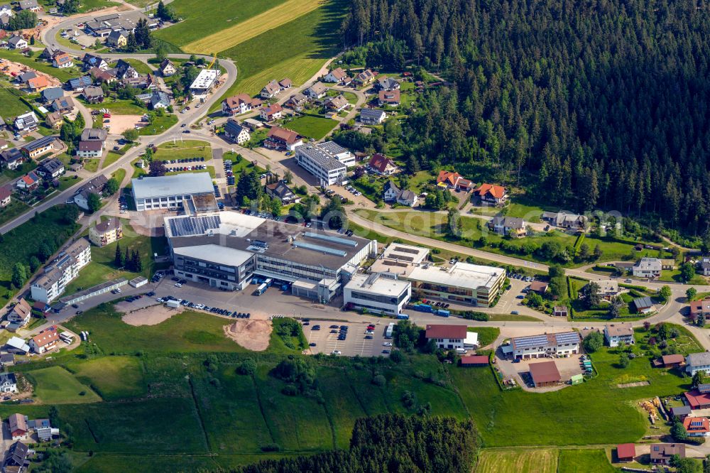 Aerial photograph Eisenbach (Hochschwarzwald) - Company grounds and facilities of F. Morat & Co. GmbH in Eisenbach (Hochschwarzwald) in the state Baden-Wuerttemberg, Germany