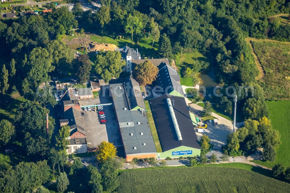 Essen from above - Company grounds and facilities of Seco Kaeltetechnik GmbH in the district Wattenscheid in Essen in the state North Rhine-Westphalia, Germany