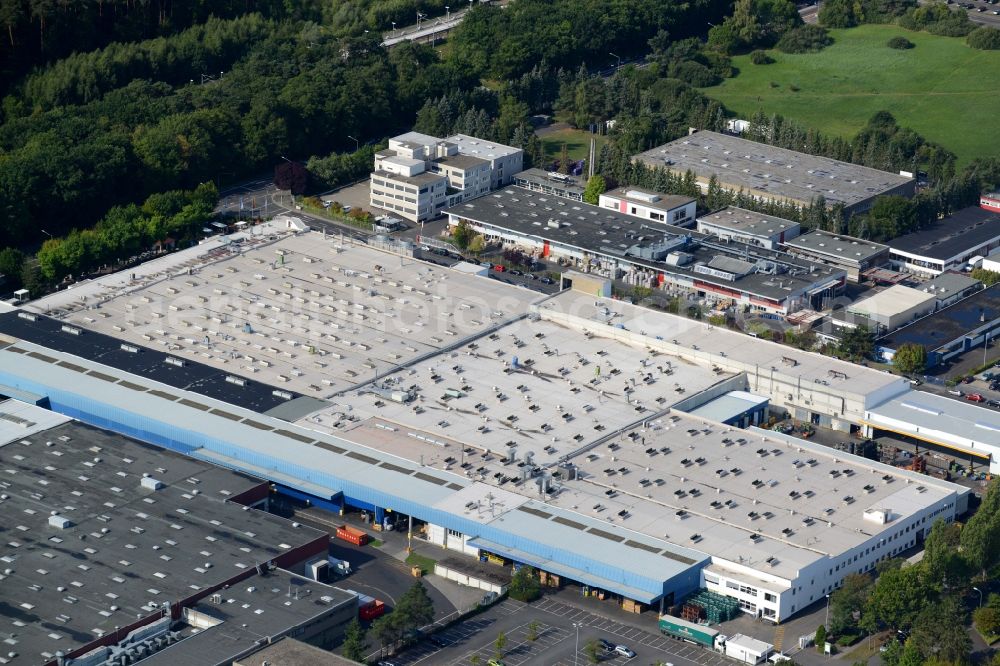 Aerial image Offenbach am Main - Company grounds and facilities of Sirius Business Park in Offenbach am Main in the state of Hesse