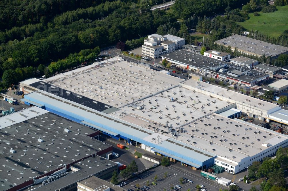 Aerial photograph Offenbach am Main - Company grounds and facilities of Sirius Business Park in Offenbach am Main in the state of Hesse