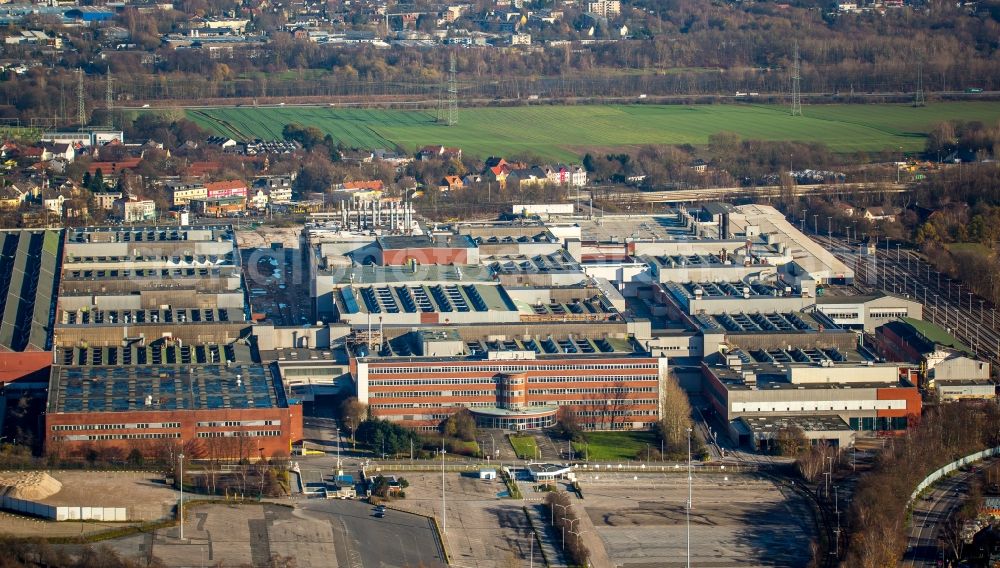 Aerial photograph Bochum - Company grounds and facilities of the former Adam Opel AG Werkes Bochum I in Bochum in the state North Rhine-Westphalia