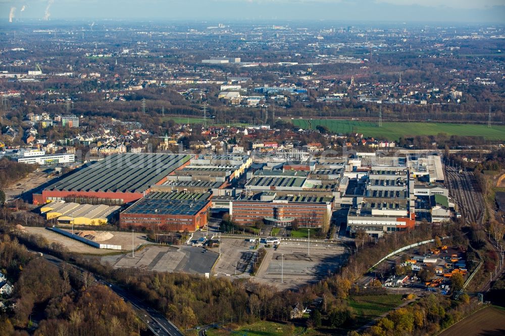 Bochum from the bird's eye view: Company grounds and facilities of the former Adam Opel AG Werkes Bochum I in Bochum in the state North Rhine-Westphalia