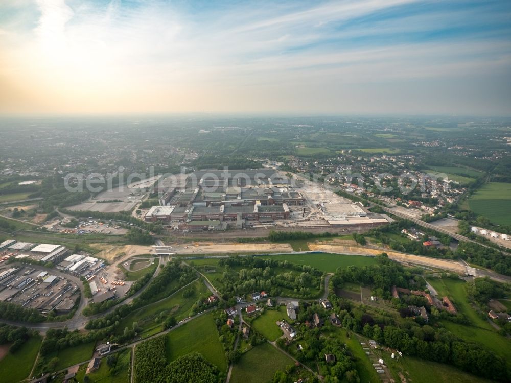 Bochum from above - Company grounds and facilities of the former Adam Opel AG Werkes Bochum I in Bochum in the state North Rhine-Westphalia