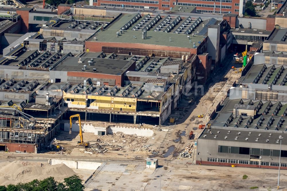 Bochum from the bird's eye view: Company grounds and facilities of the former Adam Opel AG Werkes Bochum I in Bochum in the state North Rhine-Westphalia