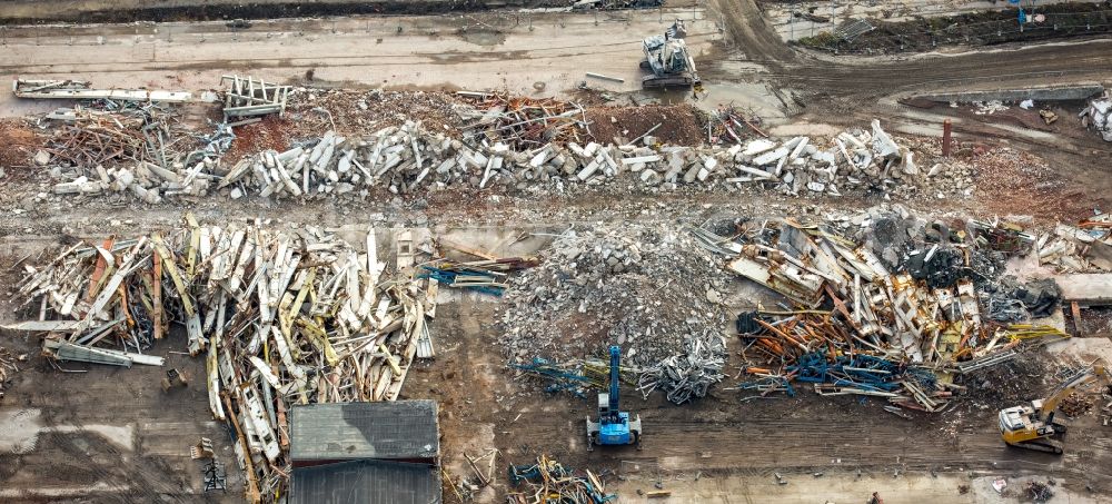 Aerial photograph Bochum - Company grounds and facilities of the former Adam Opel AG Werkes Bochum I in Bochum in the state North Rhine-Westphalia