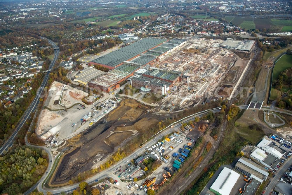 Aerial photograph Bochum - Company grounds and facilities of the former Adam Opel AG Werkes Bochum I in Bochum in the state North Rhine-Westphalia