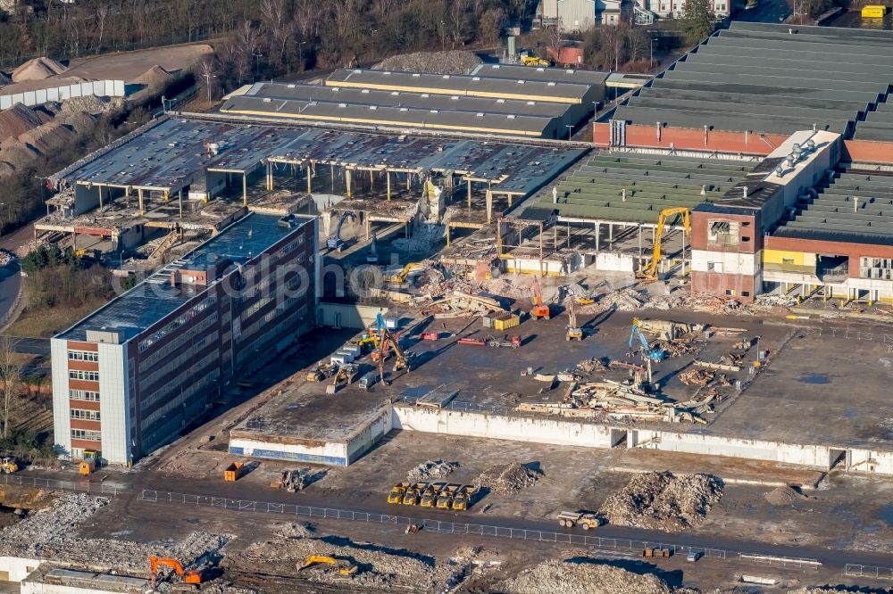 Aerial photograph Bochum - Company grounds and facilities of the former Adam Opel AG Werkes Bochum I in Bochum in the state North Rhine-Westphalia