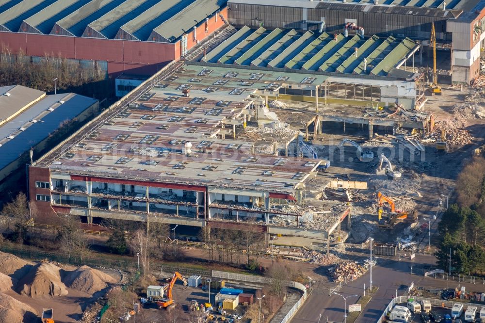 Aerial photograph Bochum - Company grounds and facilities of the former Adam Opel AG Werkes Bochum I in Bochum in the state North Rhine-Westphalia