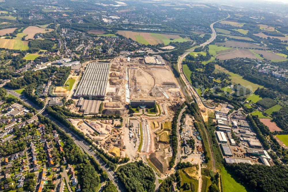 Aerial photograph Bochum - Company grounds and facilities of the former Adam Opel AG Werkes Bochum I in Bochum in the state North Rhine-Westphalia