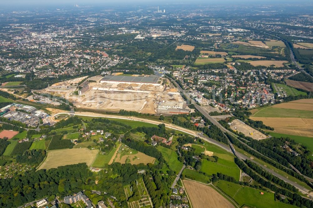 Bochum from the bird's eye view: Company grounds and facilities of the former Adam Opel AG Werkes Bochum I in Bochum in the state North Rhine-Westphalia