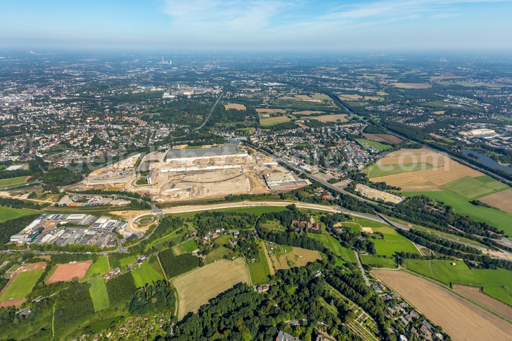 Aerial photograph Bochum - Company grounds and facilities of the former Adam Opel AG Werkes Bochum I in Bochum in the state North Rhine-Westphalia