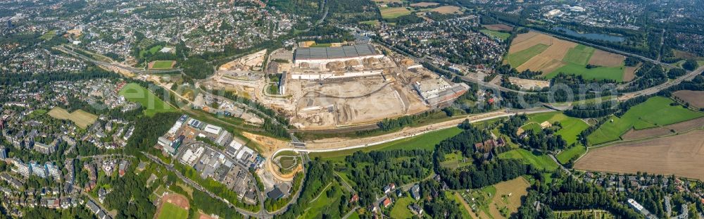 Bochum from above - Company grounds and facilities of the former Adam Opel AG Werkes Bochum I in Bochum in the state North Rhine-Westphalia