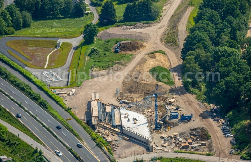 Aerial image Bochum - Company grounds and facilities of the former Adam Opel AG Werkes Bochum I in Bochum in the state North Rhine-Westphalia