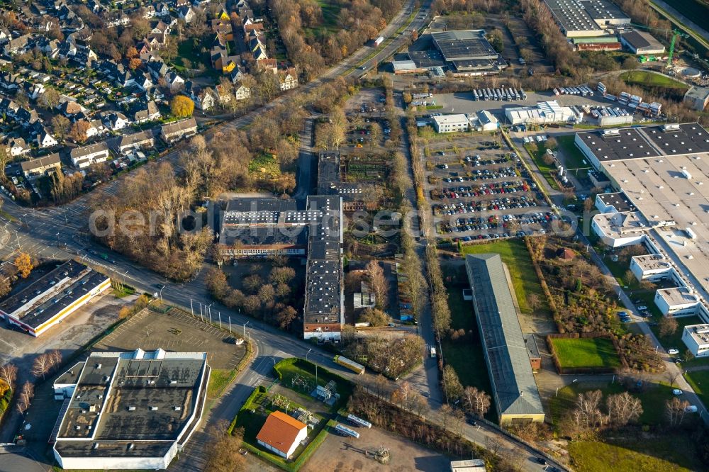 Aerial image Gelsenkirchen - Company grounds and facilities of Vaillant Deutschland GmbH & Co. KG in Gelsenkirchen in the state North Rhine-Westphalia