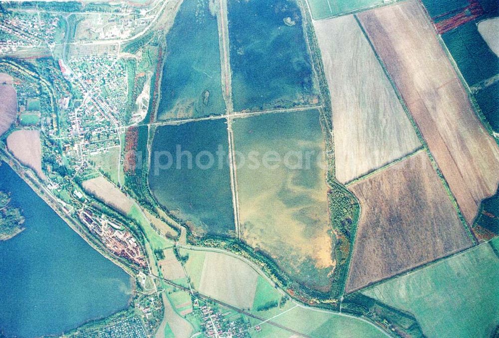 Aerial photograph Wittichenau / Sachsen - Fischzuchteichanlagen bei Lohsa / Sachsen.