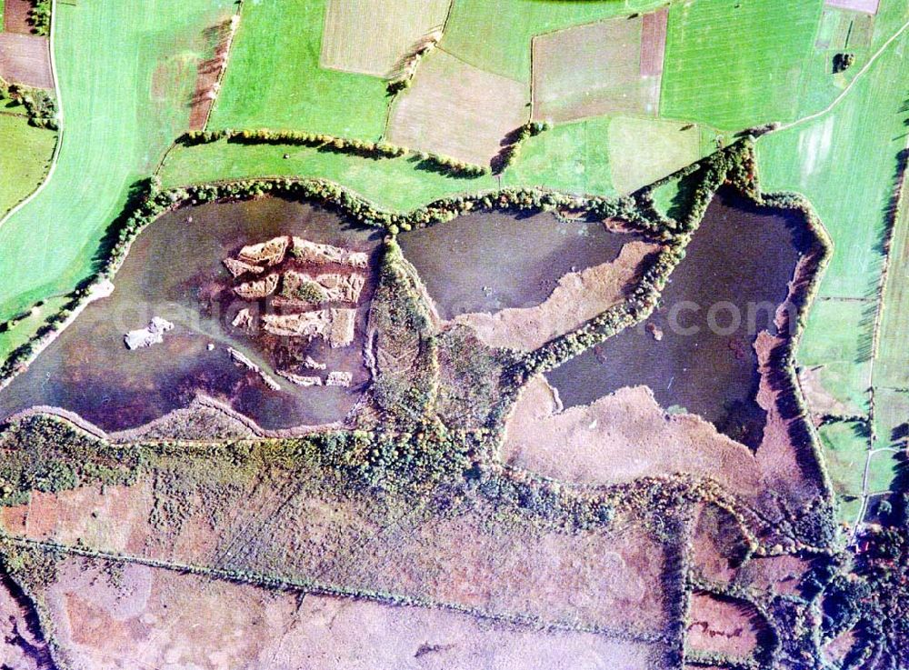 Aerial image Wittichenau / Sachsen - Fischzuchteichanlagen bei Wittichenau / Sachsen.