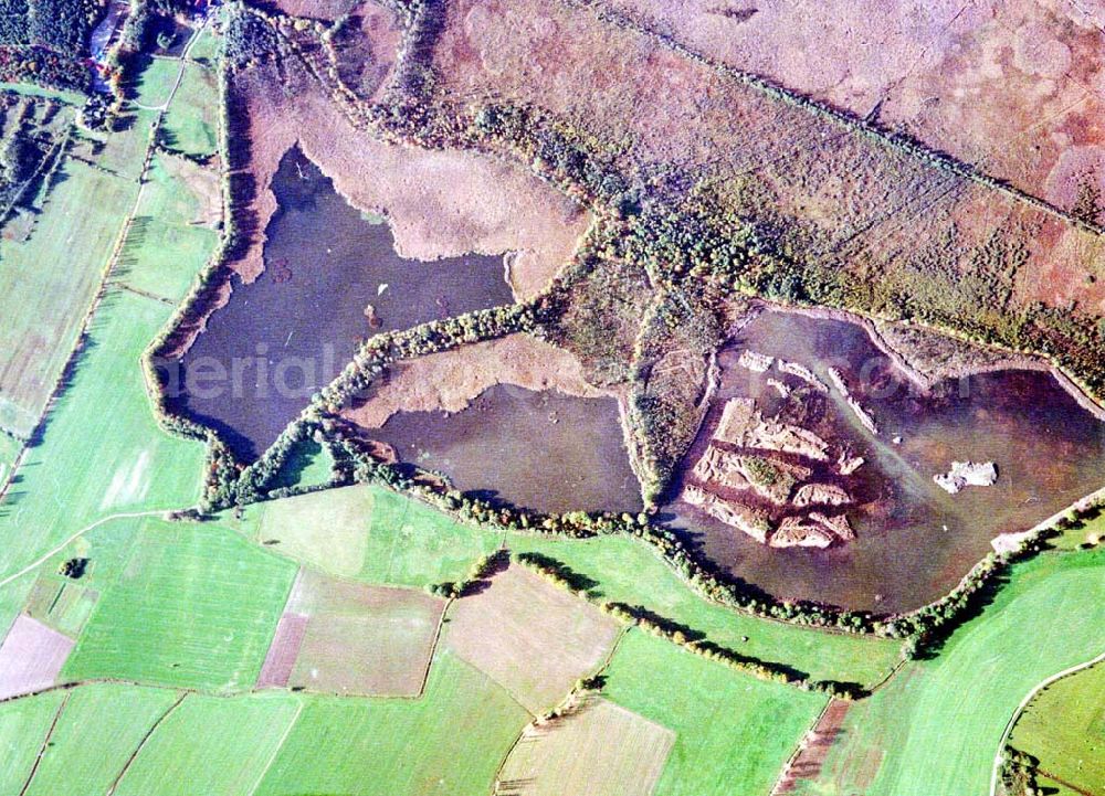 Aerial photograph Wittichenau / Sachsen - Fischzuchteichanlagen bei Wittichenau / Sachsen.