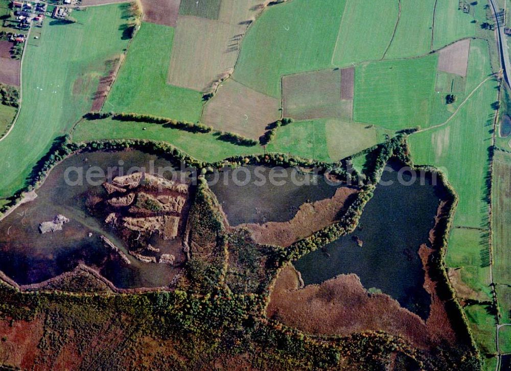 Aerial photograph Wittichenau / Sachsen - Fischzuchteichanlagen bei Wittichenau / Sachsen.