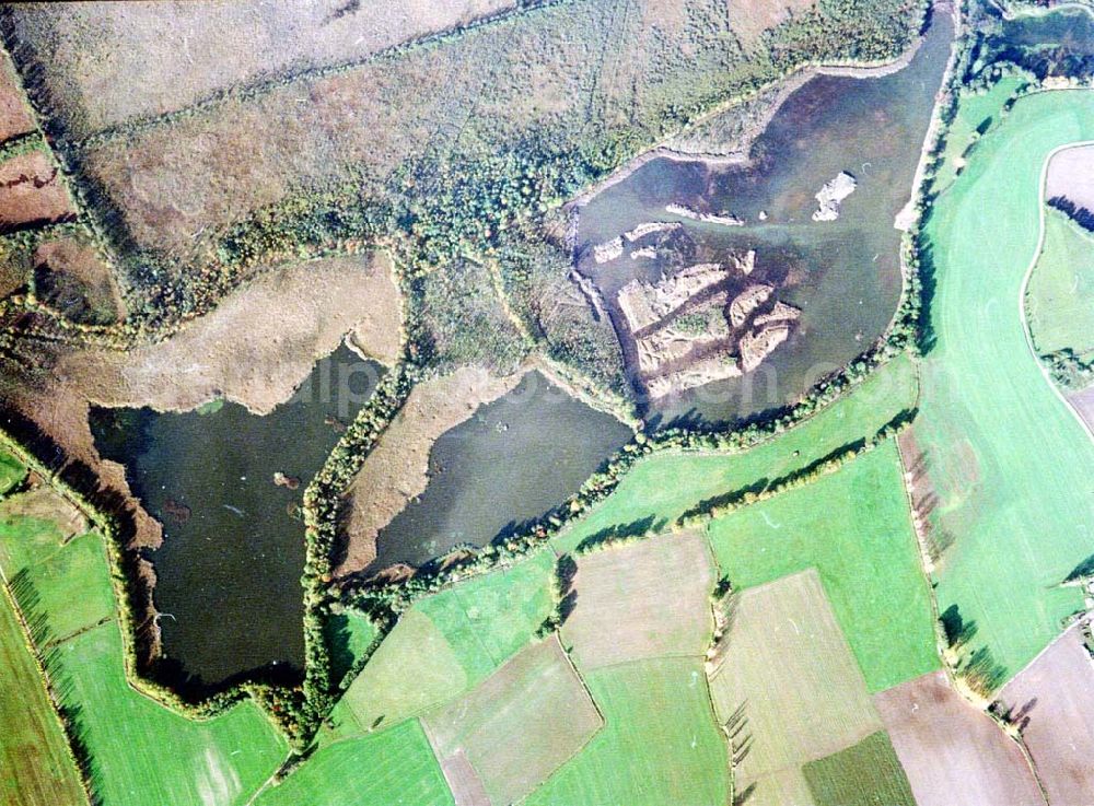 Aerial photograph Wittichenau / Sachsen - Fischzuchtteichanlagen bei Wittichenau / Sachsen.