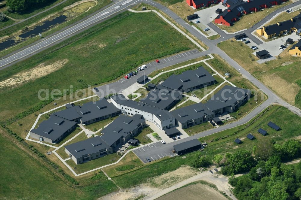 Aerial image Ronne - Insel Bornholm - Refugee - buildings Snorrebake Ale in Ronne - Bornholm Island in Region Hovedstaden, Denmark