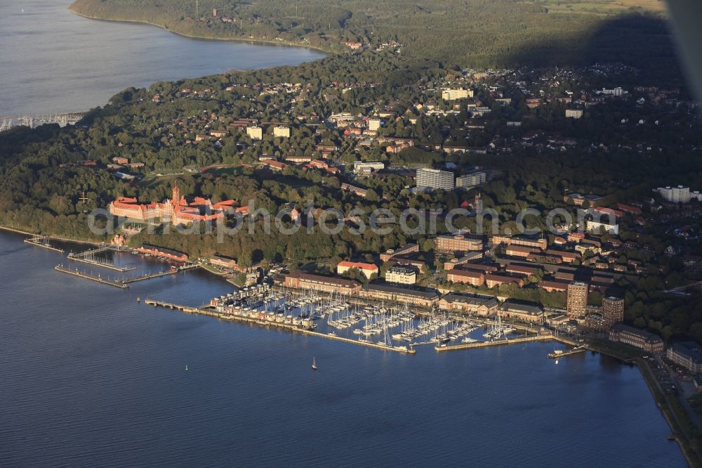 Flensburg from the bird's eye view: Flensburg-Muerwik in Schleswig-Holstein