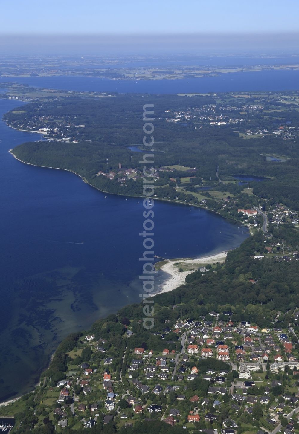 Flensburg from the bird's eye view: Flensburg in Schleswig-Holstein