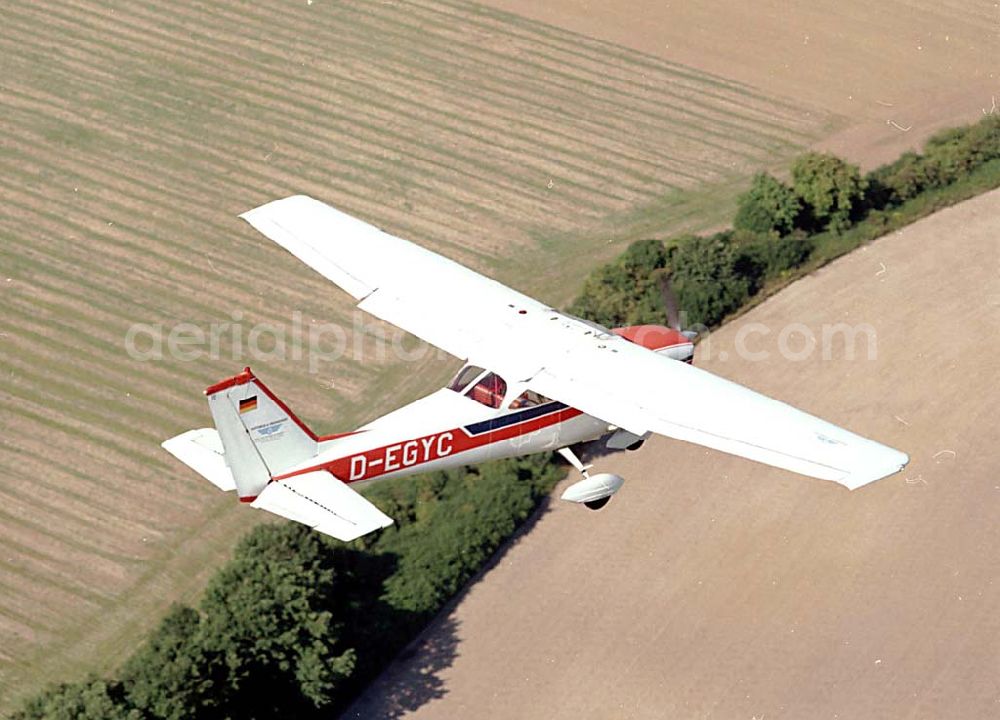 Straußberg / Brandenburg from the bird's eye view: Straußberg / Brandenburg Flugzeug der Firma euroluftbild.de über der Region von Straußberg in Brandenburg