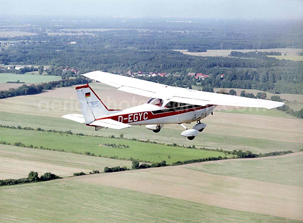 Aerial photograph Straußberg / Brandenburg - Straußberg / Brandenburg Flugzeug der Firma euroluftbild.de über der Region von Straußberg in Brandenburg