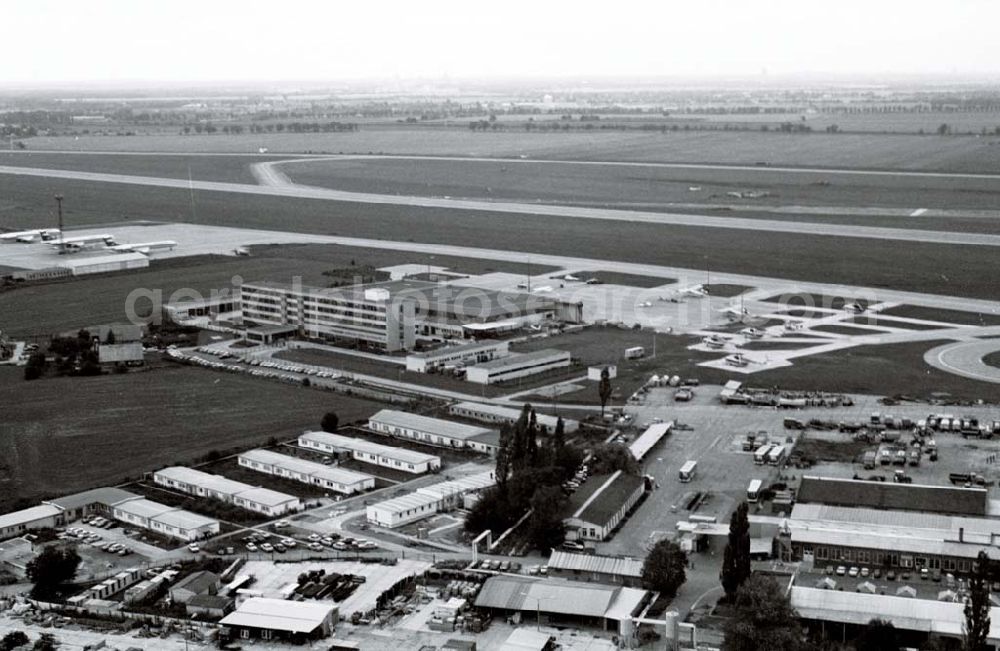 Aerial image SCHÖNEFELD / BRANDENBURG - Flughafen Berlin-Schönefeld. 09.10.90