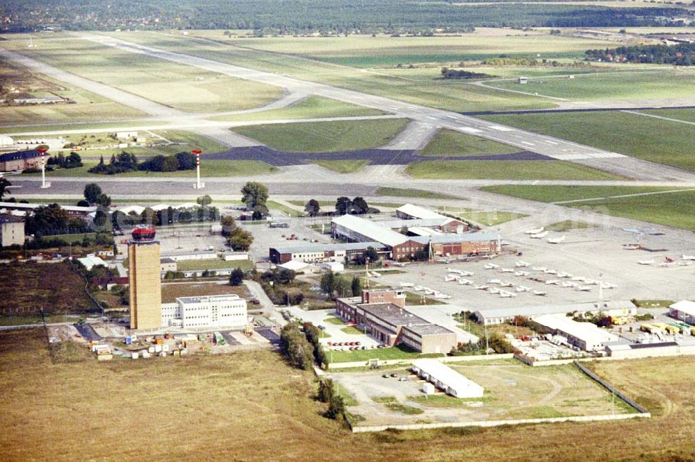 SCHÖNEFELD / BRANDENBURG from the bird's eye view: Flughafen Berlin-Schönefeld. 1995