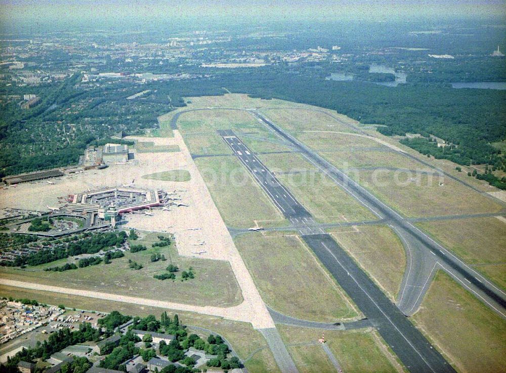 Aerial photograph Berlin-Tegel - Flughafen Berlin-Tegel.