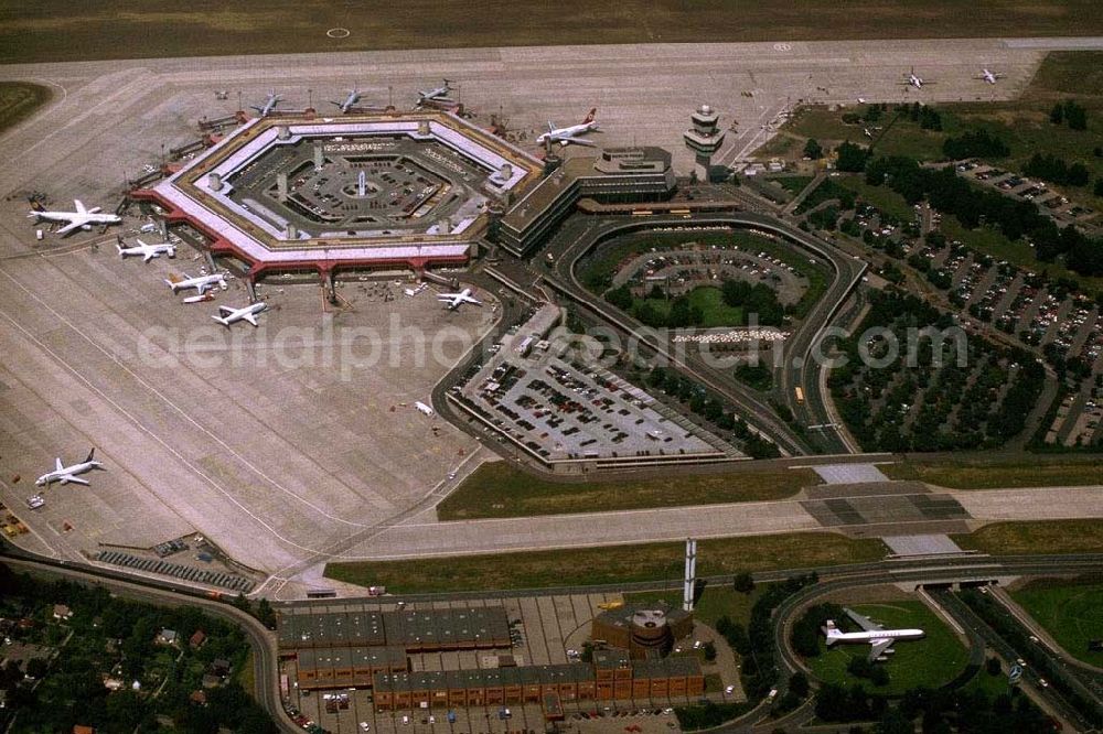 Berlin from above - Flughafen Berlin-Tegel TXL