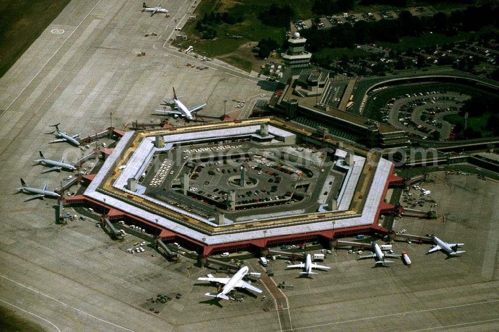 Aerial image Berlin - Flughafen Berlin-Tegel TXL