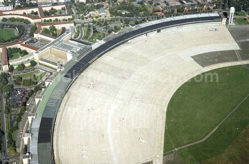 Aerial image Berlin-Tempelhof - Flughafen Berlin-Tempelhof.