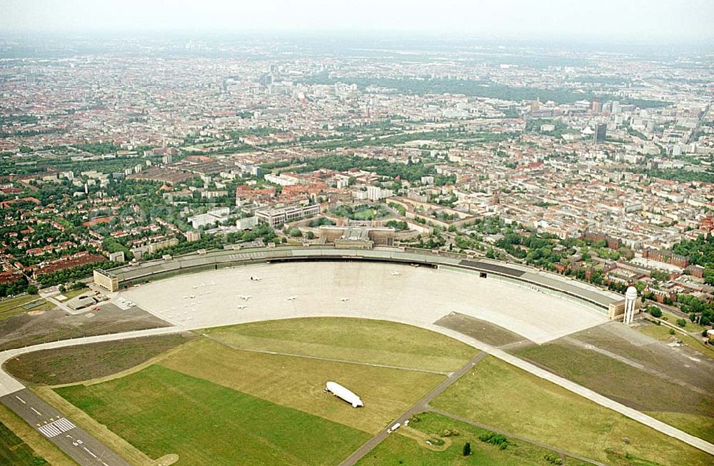 Berlin- Tempelhof from the bird's eye view: 