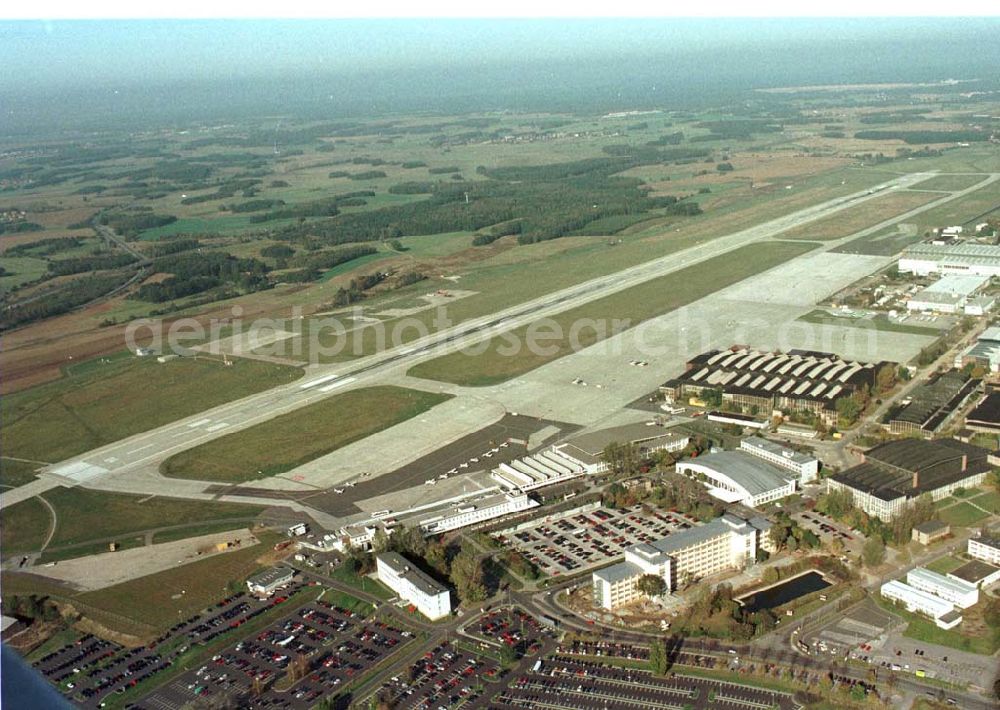 Dresden - Klotsche from above - Flughafen Dresden Klotsche