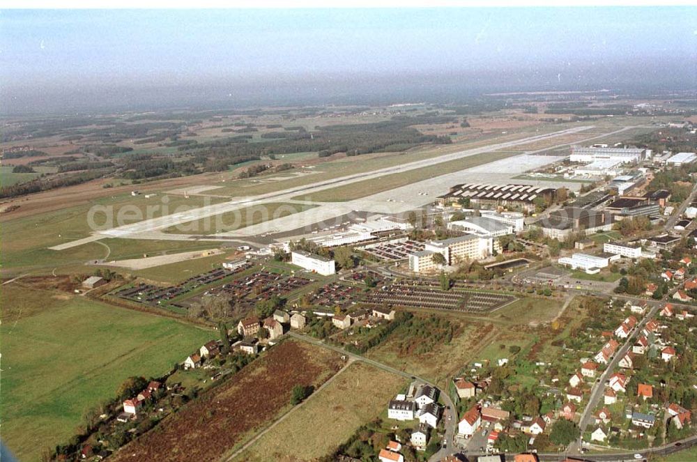 Dresden - Klotsche from above - Flughafen Dresden Klotsche