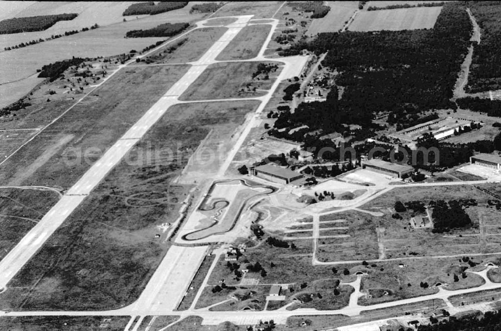 Aerial image Jüterborg - 28.06.95 Flughafen Jüterborg Altes Lager