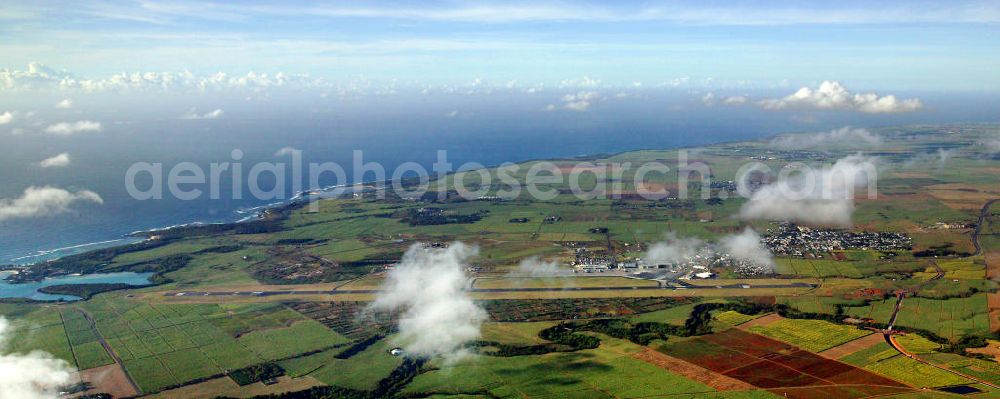 Aerial photograph Mauritius - Blick auf den Flughafen von Mauritius. View to the airport of Mauritius.