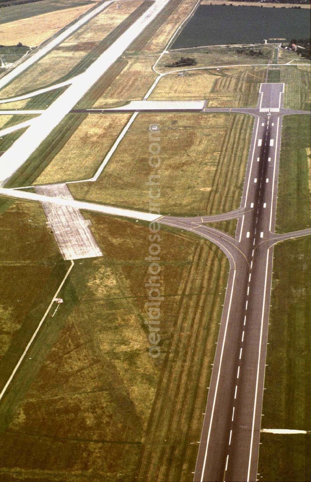 Schönefeld from above - Flughafen Schönefeld