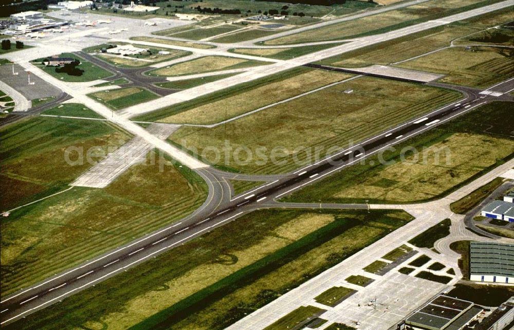 Schönefeld from above - Flughafen Schönefeld